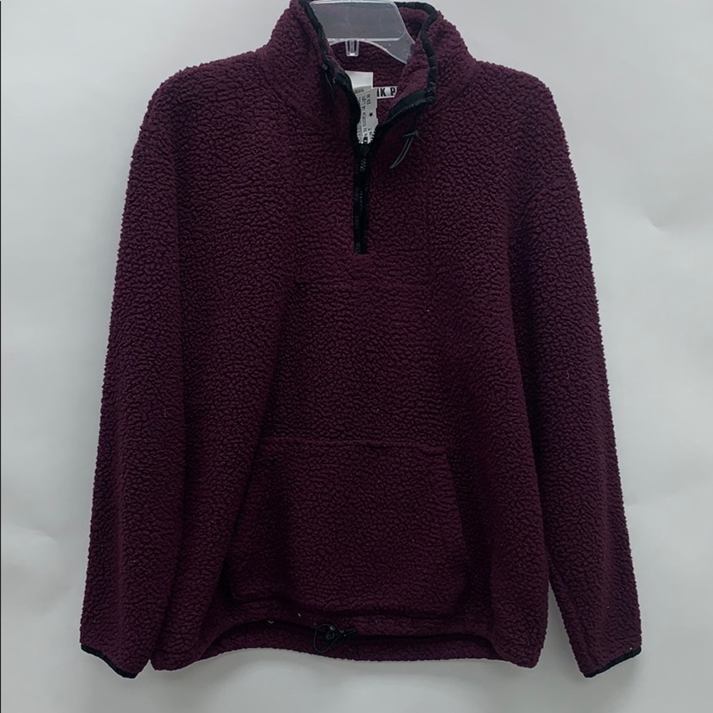 PINK by VS sherpa pullover